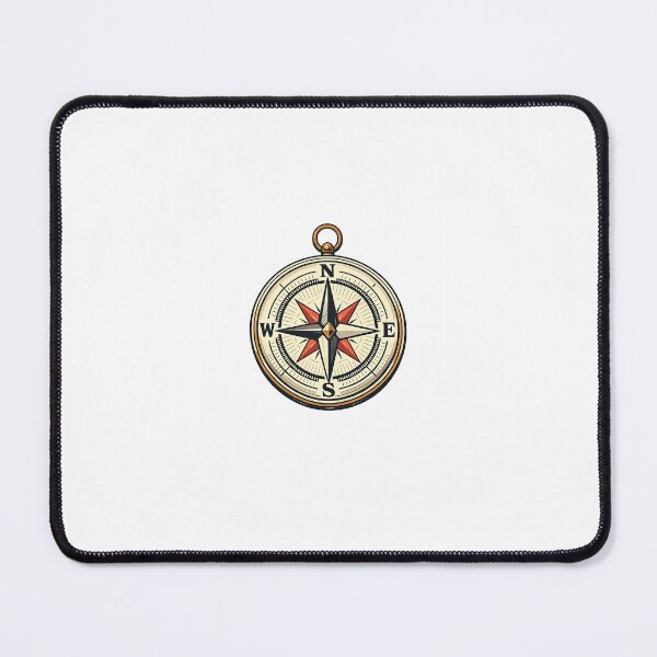 Item preview, Vintage Compass Illustration designed and sold by Le Grand Requin.