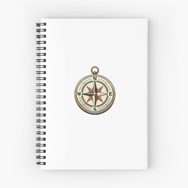 Item preview, Vintage Compass Illustration designed and sold by Le Grand Requin.