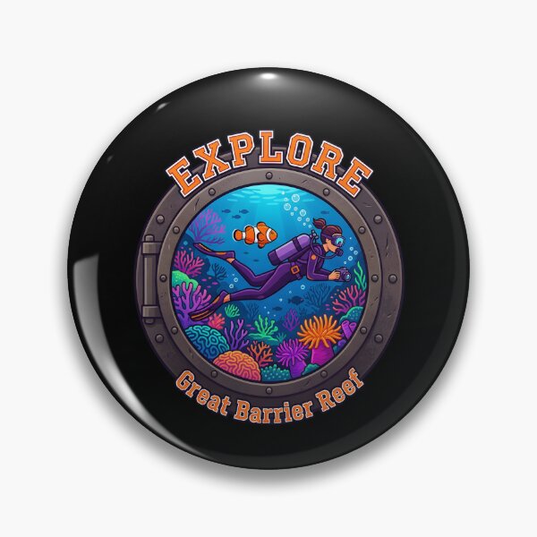 Item preview, Explore Great Barrier Reef Australia designed and sold by Axivra.