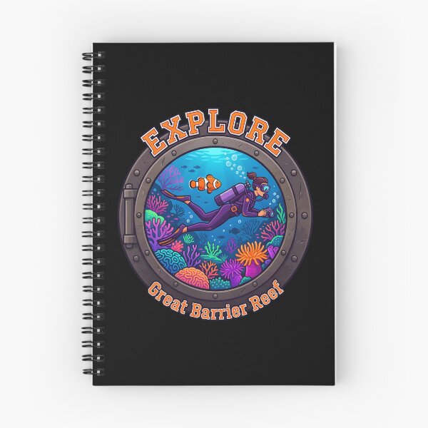 Item preview, Explore Great Barrier Reef Australia designed and sold by Axivra.