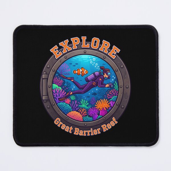 Item preview, Explore Great Barrier Reef Australia designed and sold by Axivra.