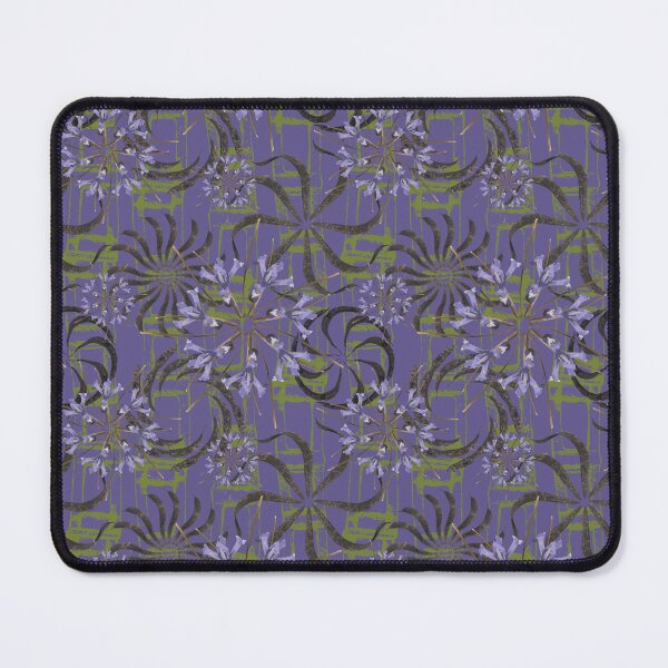 Item preview, Honey Locust & First Spring Flower Radials on Purple & Green Vertical Links designed and sold by Digitalmyth's Designs.
