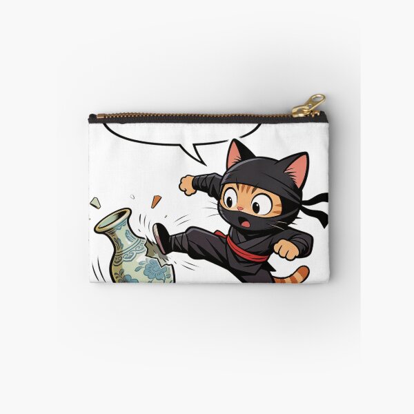 Item preview, Funny Ninja Cat Fail - Stealth Level 0 designed and sold by LowBattery Social Club.