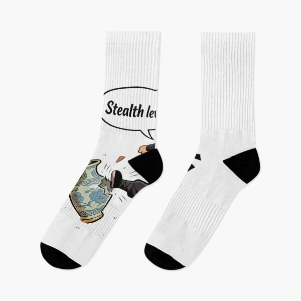 Item preview, Funny Ninja Cat Fail - Stealth Level 0 designed and sold by LowBattery Social Club.