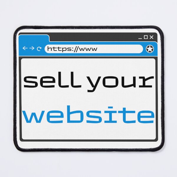 Item preview, Sell Your Website Sticker and Merch designed and sold by ReuvenStore.