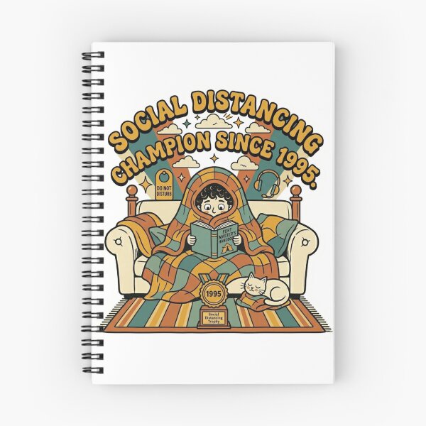 Item preview, Social Distancing Champion Since 1995 Vintage designed and sold by Rex Vox.