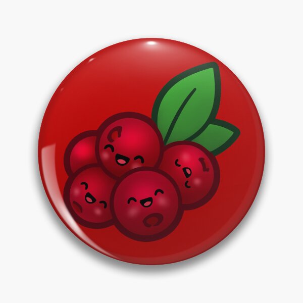 Item preview, Cute Kawaii Cranberry - Cozy Autumn Farming Sim Art designed and sold by AlexAnewArt.