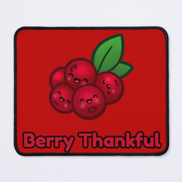 Item preview, Berry Thankful Cute Cranberry - Cozy Autumn Pun designed and sold by AlexAnewArt.