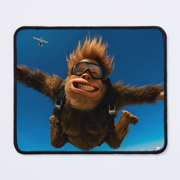 Item preview, Freefall Bigfoot – Funny Sasquatch Skydiving Adventure designed and sold by WilderRoads.