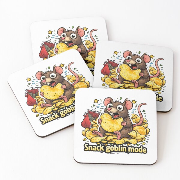 Item preview, Snack Goblin Mode Funny Mouse designed and sold by MonkiFlipp.