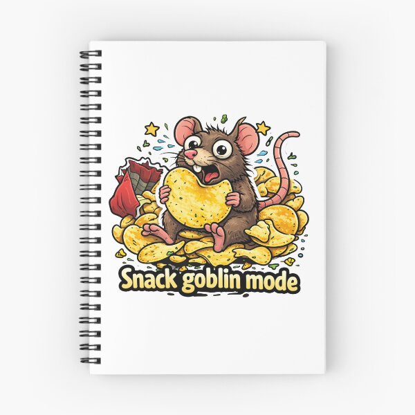 Item preview, Snack Goblin Mode Funny Mouse designed and sold by MonkiFlipp.