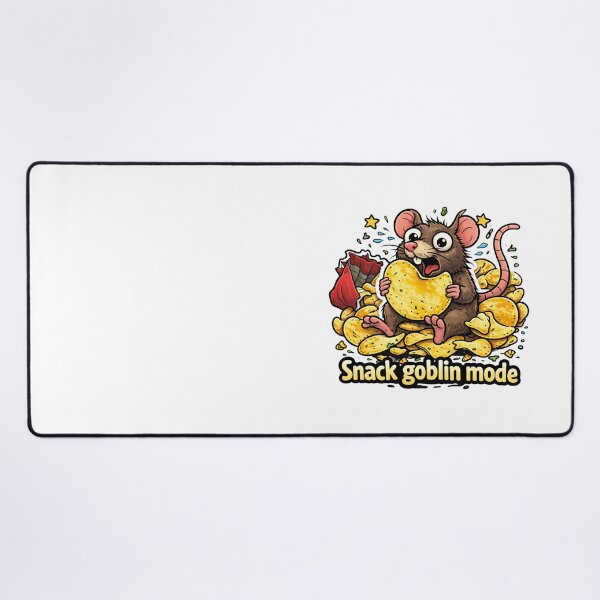 Item preview, Snack Goblin Mode Funny Mouse designed and sold by MonkiFlipp.