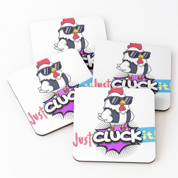 Item preview, Just Cluck It – Funny Chicken Pun T-Shirt & Farm Animal Design designed and sold by Anasalseady.