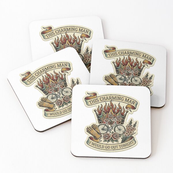 Item preview, This Charming Man (Vintage Tattoo) designed and sold by Fakecactus Designs.