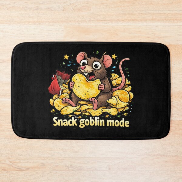 Item preview, Snack Goblin Mode Funny Mouse designed and sold by MonkiFlipp.