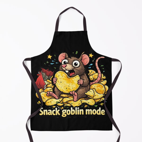 Item preview, Snack Goblin Mode Funny Mouse designed and sold by MonkiFlipp.