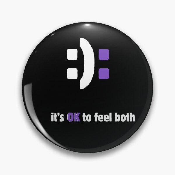 Item preview, It’s OK to Feel Both – Emotional Balance Quote designed and sold by A-Szczesniak.