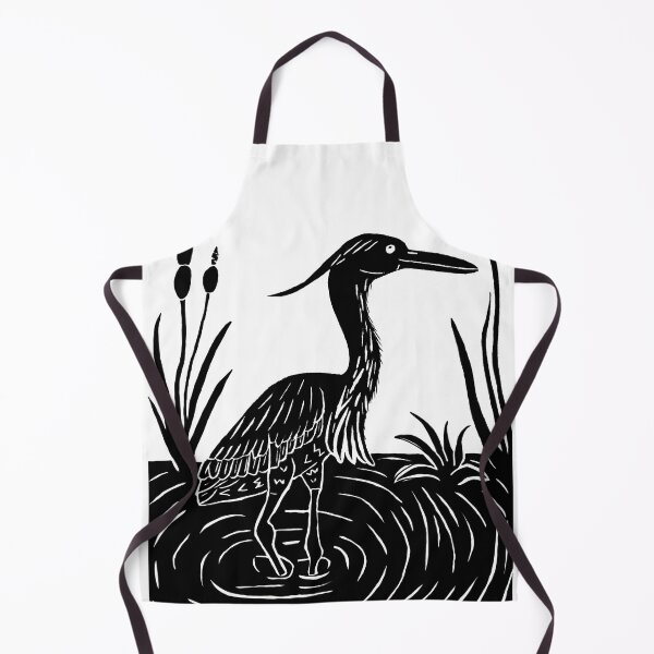 Item preview, Heron in a Wetland designed and sold by Chirping-Canvas.