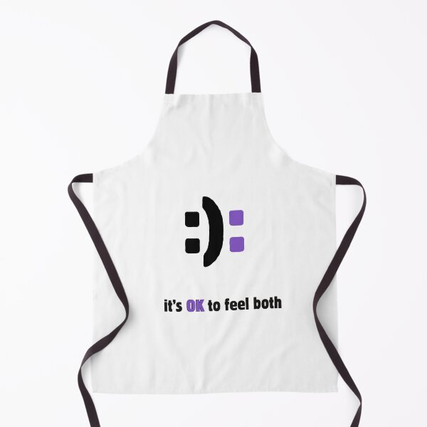 Item preview, It’s OK to Feel Both – Emotional Balance Quote white designed and sold by A-Szczesniak.