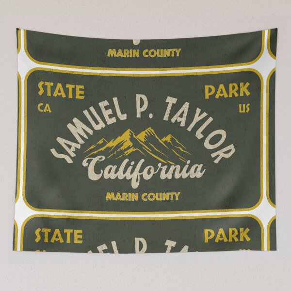 Item preview, Samuel P. Taylor State Park, Marin County, California, badge design designed and sold by Wanderful-roads.