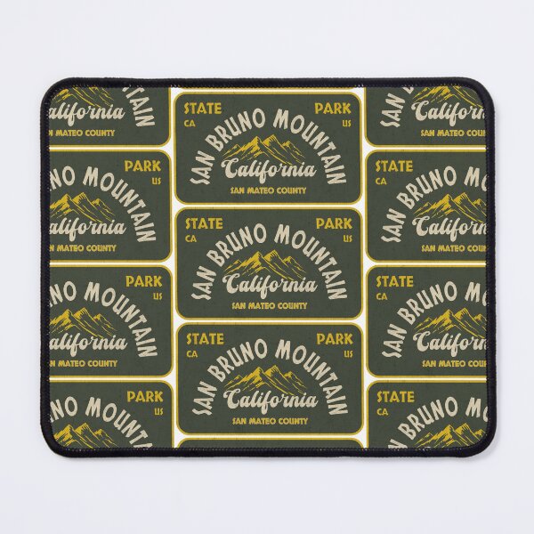 Item preview, San Bruno Mountain State Park, San Mateo County, California, badge design designed and sold by Wanderful-roads.