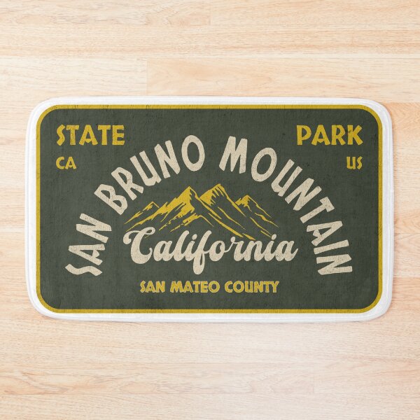 Item preview, San Bruno Mountain State Park, San Mateo County, California, badge design designed and sold by Wanderful-roads.