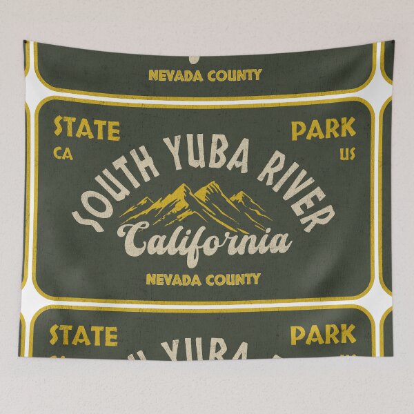 Item preview, South Yuba River State Park, Nevada County, California, badge design designed and sold by Wanderful-roads.