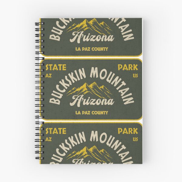 Item preview, Buckskin Mountain State Park, La Paz County, Arizona, badge design designed and sold by Wanderful-roads.