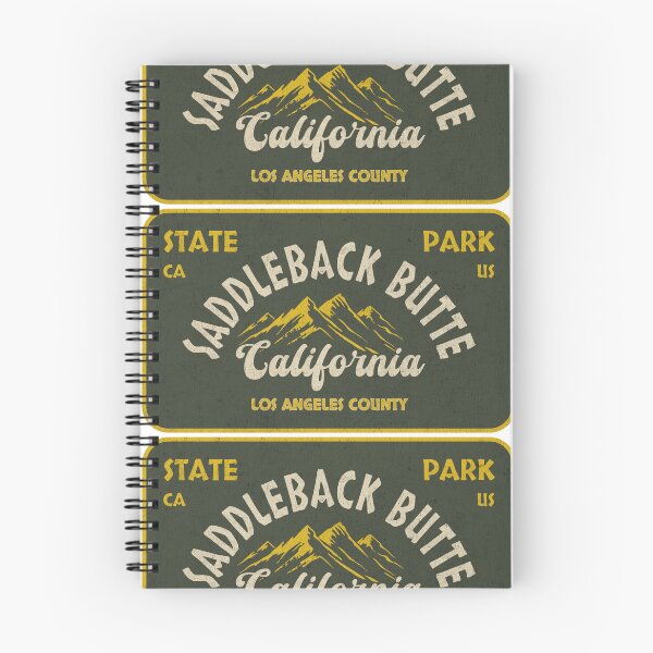 Item preview, Saddleback Butte State Park, Los Angeles County, California, badge design designed and sold by Wanderful-roads.