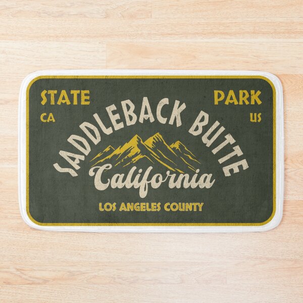 Item preview, Saddleback Butte State Park, Los Angeles County, California, badge design designed and sold by Wanderful-roads.
