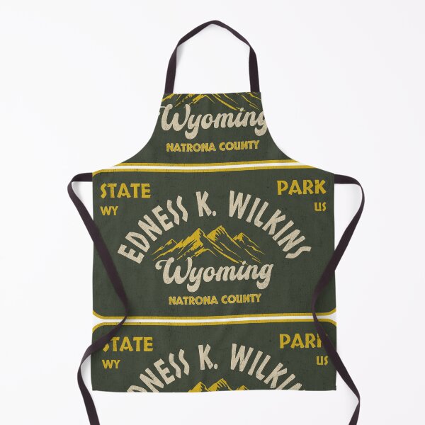 Item preview, Edness K. Wilkins State Park, Natrona County, Wyoming, badge design designed and sold by Wanderful-roads.