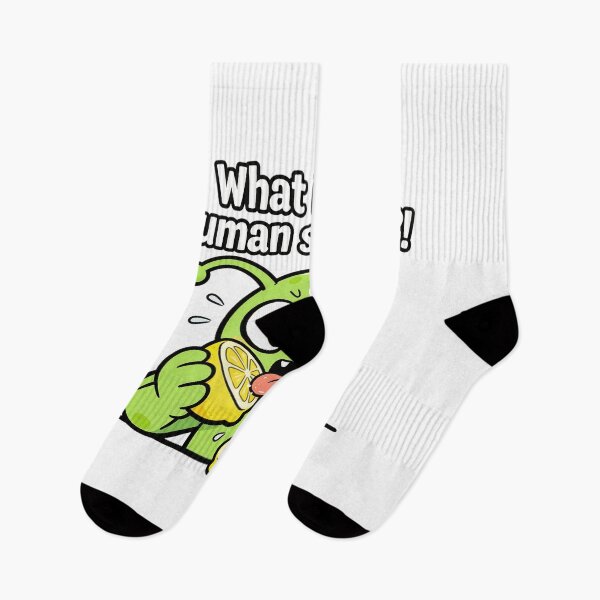 Item preview, Alien Tasting Lemon - What Is This Human Sorcery? designed and sold by LowBattery Social Club.