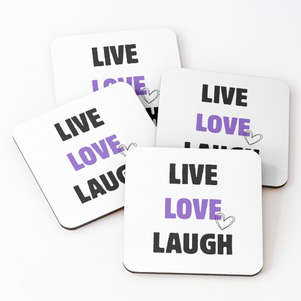 Item preview, Live Love Laugh – Modern Minimal Typography white designed and sold by A-Szczesniak.