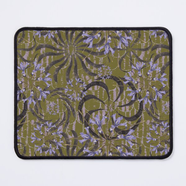 Item preview, Honey Locust & First Spring Flower Radials on Olive Barn Tin Fish Scales designed and sold by Digitalmyth's Designs.