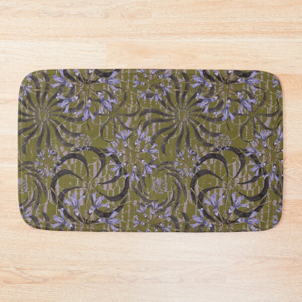 Item preview, Honey Locust & First Spring Flower Radials on Olive Barn Tin Fish Scales designed and sold by Digitalmyth's Designs.