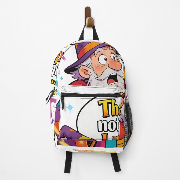 Item preview, Clumsy Wizard Magic Fail - That's Not What I Meant designed and sold by LowBattery Social Club.