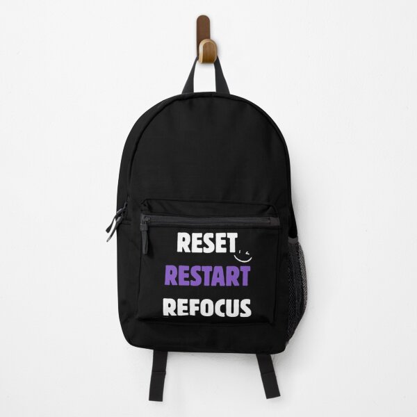 Item preview, Reset Restart Refocus – Focus Mindset Quote designed and sold by A-Szczesniak.