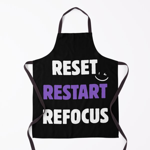 Item preview, Reset Restart Refocus – Focus Mindset Quote designed and sold by A-Szczesniak.
