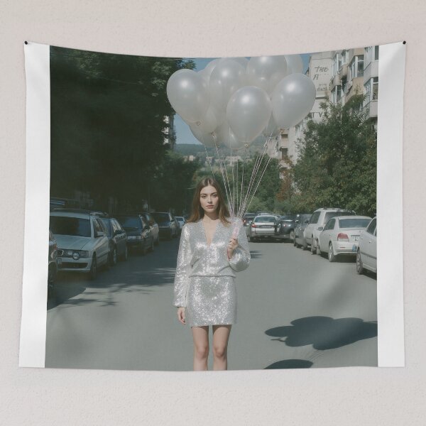 Item preview, Weightless Elegance in the Silent Street designed and sold by oanaunciuleanu.