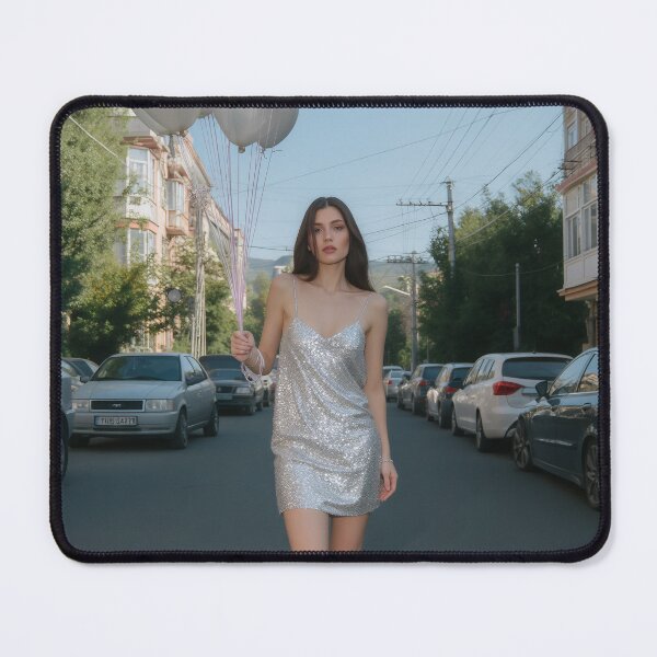 Item preview, Weightless Elegance in the Silent Street designed and sold by oanaunciuleanu.