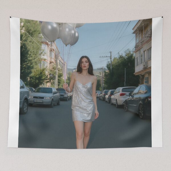 Item preview, Weightless Elegance in the Silent Street designed and sold by oanaunciuleanu.
