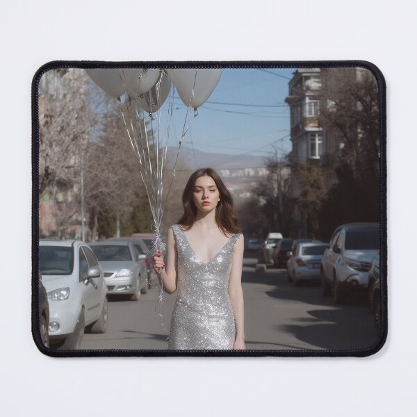 Item preview, Weightless Elegance in the Silent Street designed and sold by oanaunciuleanu.