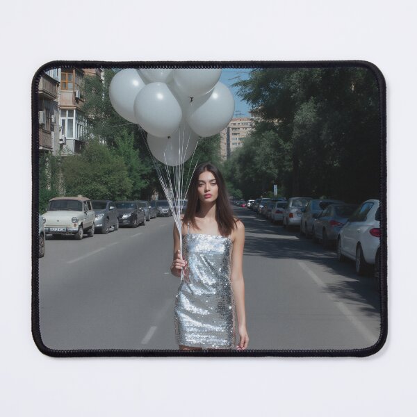 Item preview, Weightless Elegance in the Silent Street designed and sold by oanaunciuleanu.