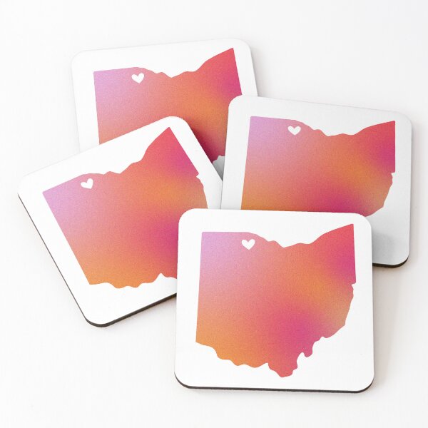 Item preview, Toledo, Ohio - Sunset Pink designed and sold by gracehertlein.