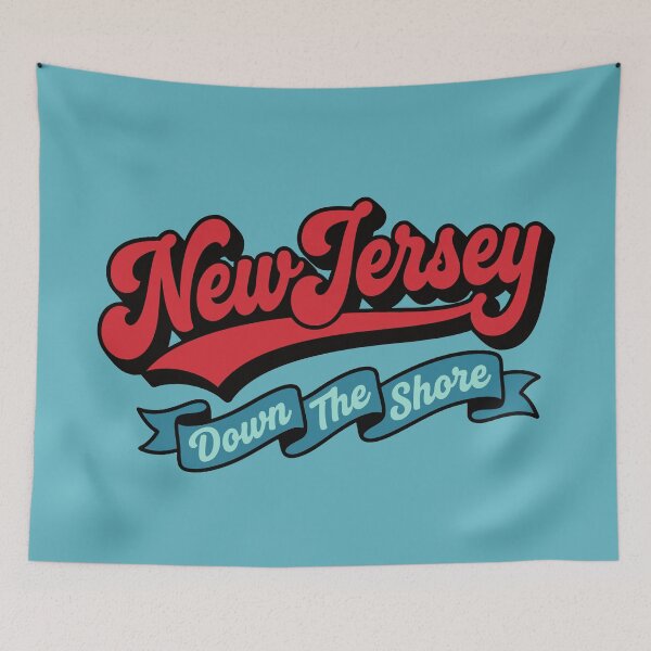 Item preview, Retro New Jersey Down The Shore Summer Vacation designed and sold by Cozy-Old-Pub.