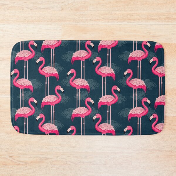 Item preview, Pink Flamingos in the Blue  designed and sold by Doodloom.