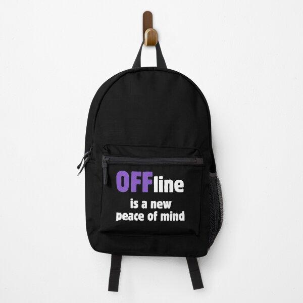 Item preview, Offline Is a New Peace of Mind – Digital Detox Quote designed and sold by A-Szczesniak.