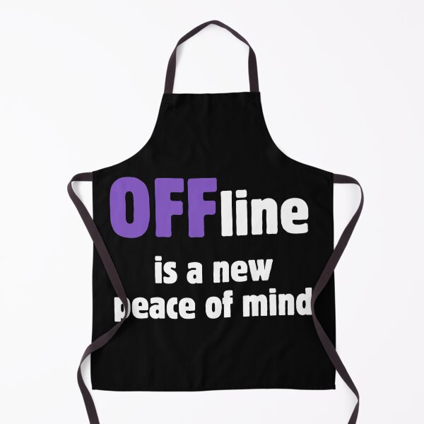 Item preview, Offline Is a New Peace of Mind – Digital Detox Quote designed and sold by A-Szczesniak.