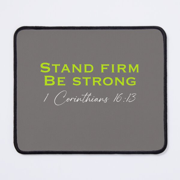 Item preview, Stand Firm Be Strong designed and sold by EC Rustic Arts, LLC.