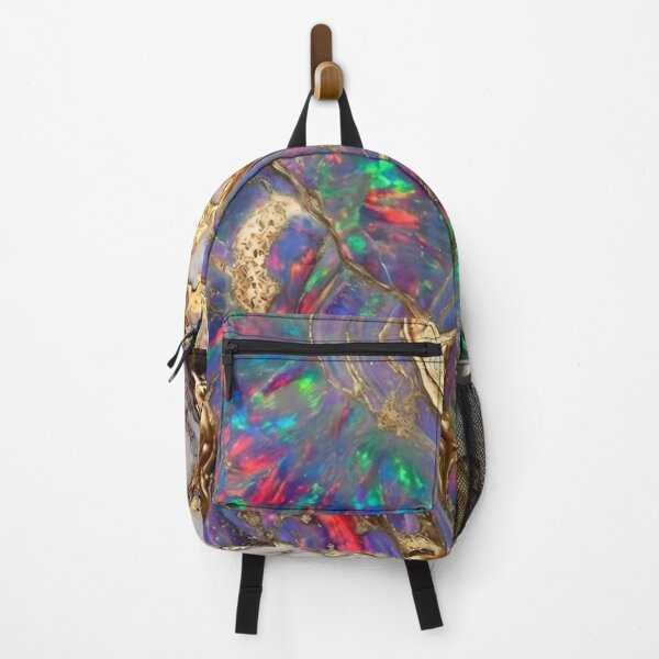 Item preview, Opal Iridescent White Marble and Gold Luxury Art designed and sold by Ed & Harmony.